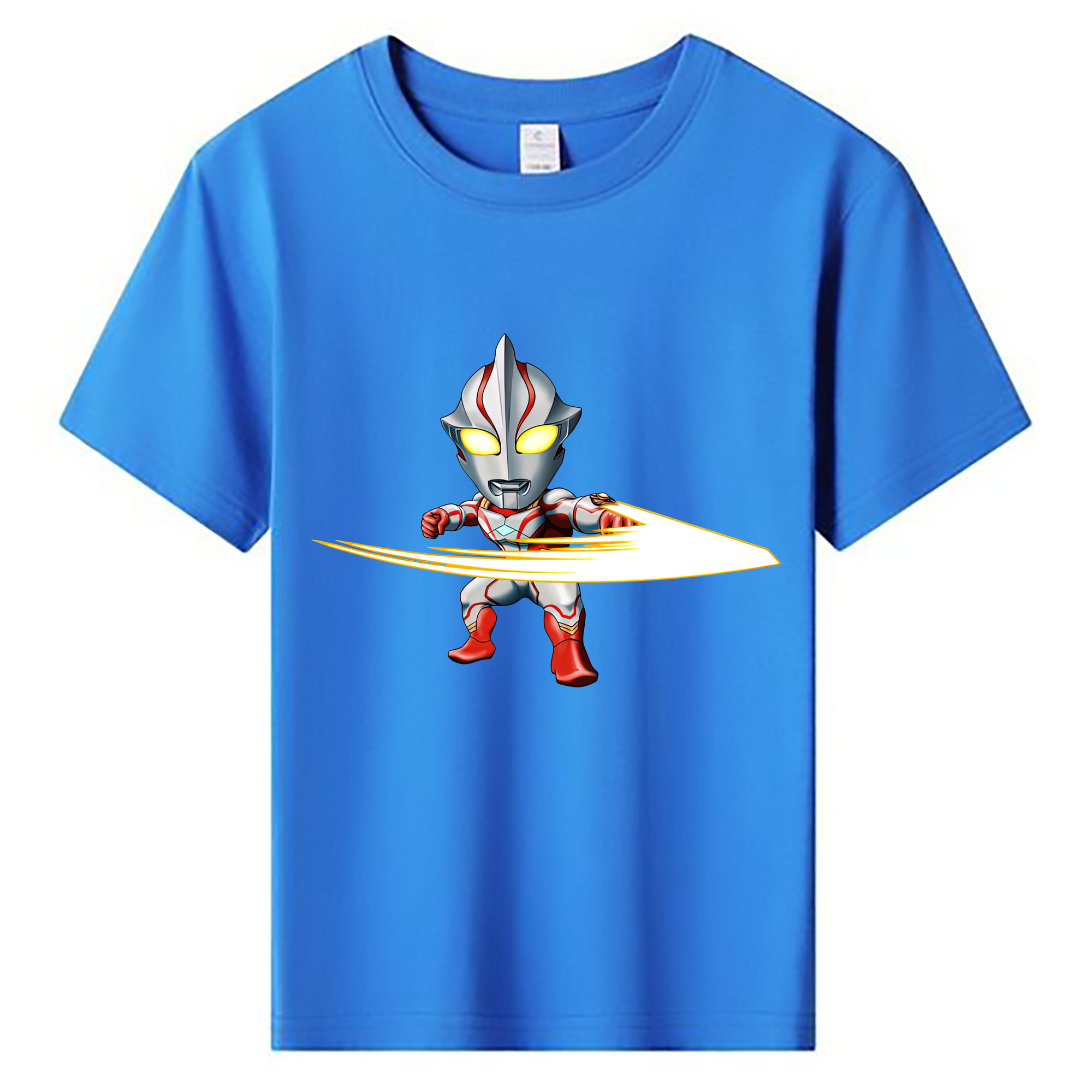 （画像用） ウルトラマン Ultraman 綿100％キッズTシャツ（フロントプリント）